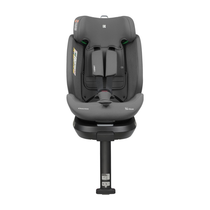 Cadeira auto i-Orbit i-Size 40-150 cm da KikkaBoo - Gris Oscuro vista 3