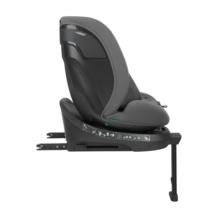 Silla de coche i-Orbit i-Size 40-150 cm de KikkaBoo - Gris Oscuro vista 5