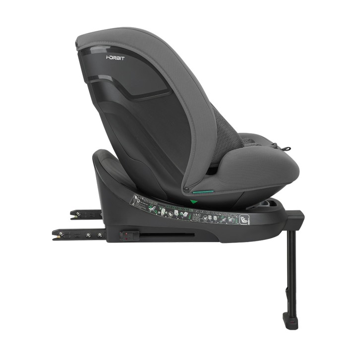 Cadeira auto i-Orbit i-Size 40-150 cm da KikkaBoo - Gris Oscuro vista 9
