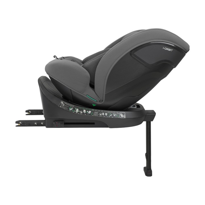 Silla de coche i-Orbit i-Size 40-150 cm de KikkaBoo - Gris Oscuro vista 10