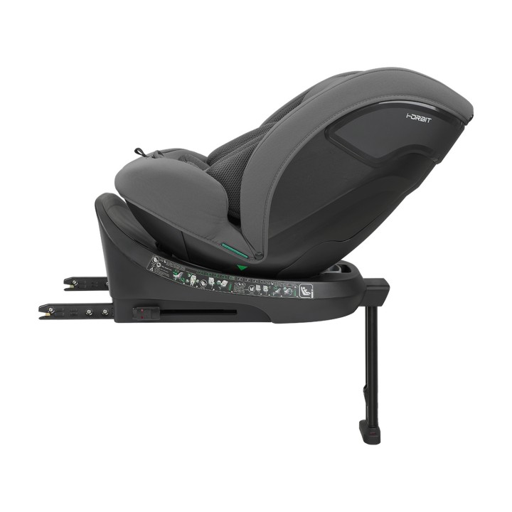 Silla de coche i-Orbit i-Size 40-150 cm de KikkaBoo - Gris Oscuro vista 11