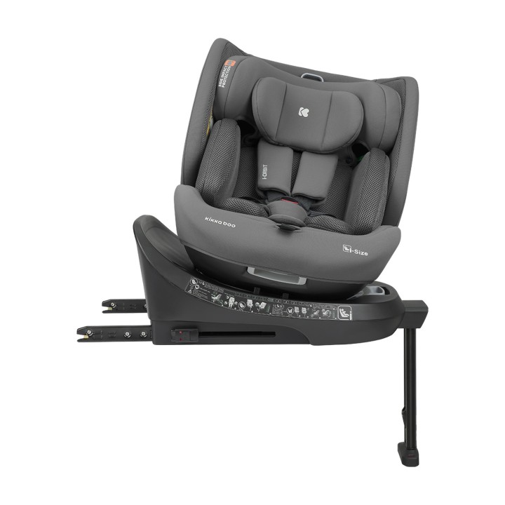 Cadeira auto i-Orbit i-Size 40-150 cm da KikkaBoo - Gris Oscuro vista 15
