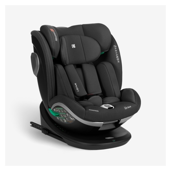 Cadeira auto i-Drive i-Size 40-150 cm da KikkaBoo - Negro