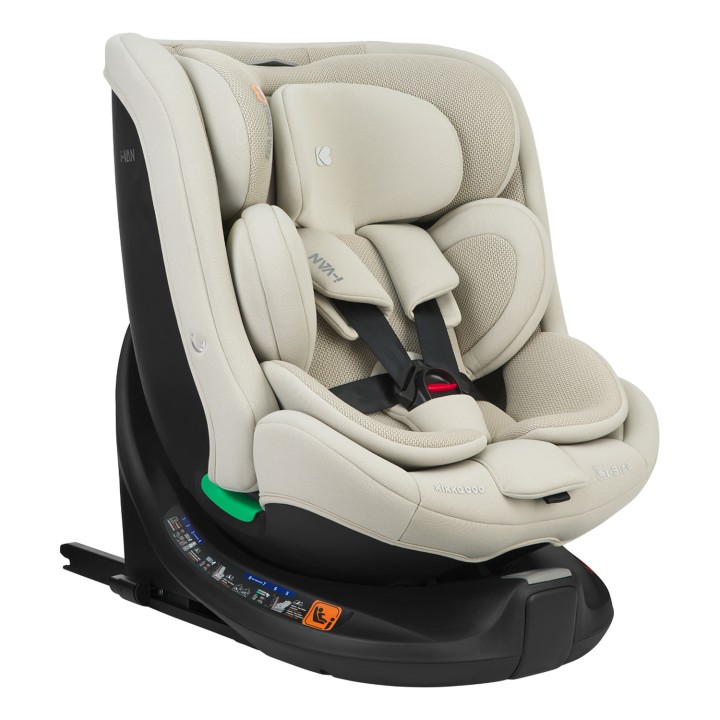 Cadeira auto i-Van i-Size 40-150 cm da KikkaBoo - Beige Claro