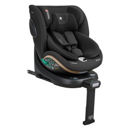 Silla de coche i-Twist i-Size 40-150 cm de KikkaBoo - Negro