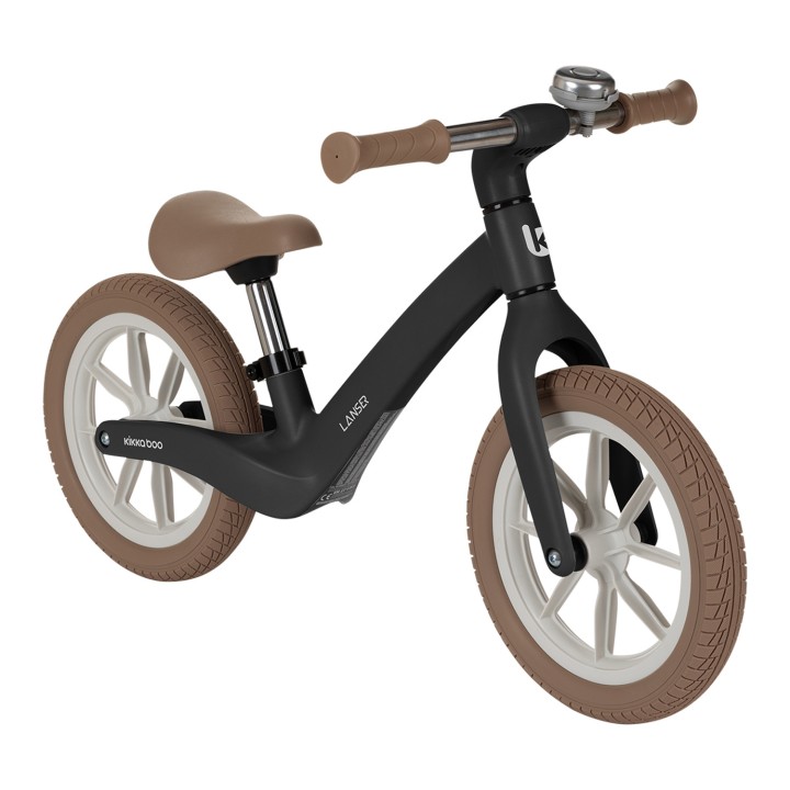 Bicicleta de equilibrio Lanser de KikkaBoo - Negro