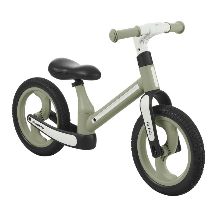 Bicicleta de equilibrio Blace de KikkaBoo - Verde Militar