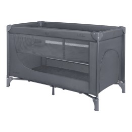Cuna de viaje So Gifted 2 niveles de KikkaBoo - Gris
