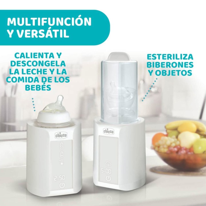 Calientabiberón digital con esterilizador de Chicco