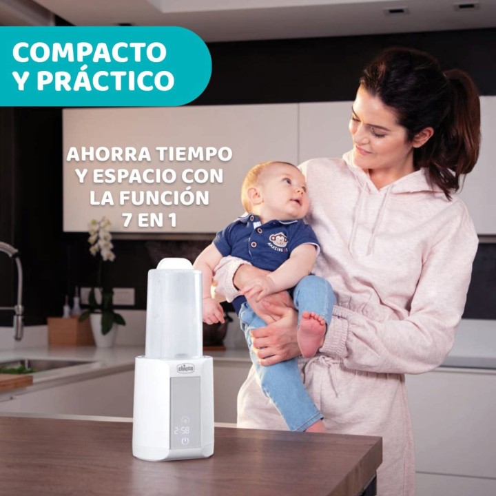 Calientabiberón digital con esterilizador de Chicco