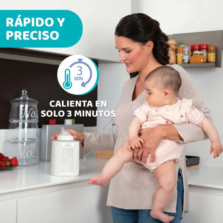 Calientabiberón digital con esterilizador de Chicco