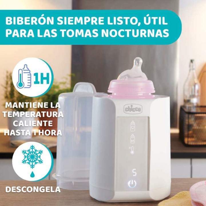 Aquecedor de biberões digital com esterilizador da Chicco