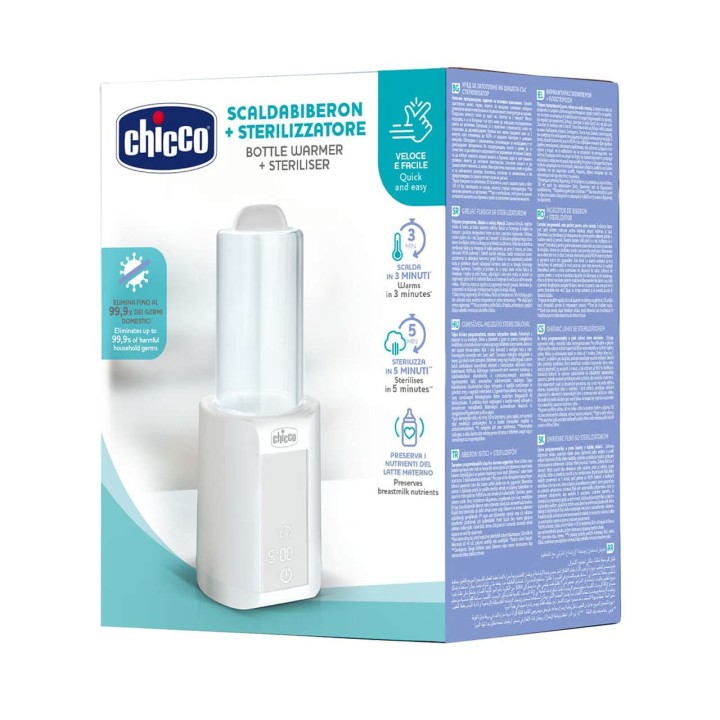 Calientabiberón digital con esterilizador de Chicco