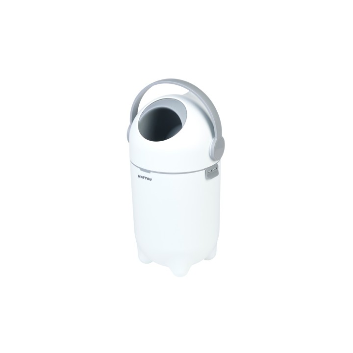 Contenedor de pañales Dropy de Nattou - White detalle 2