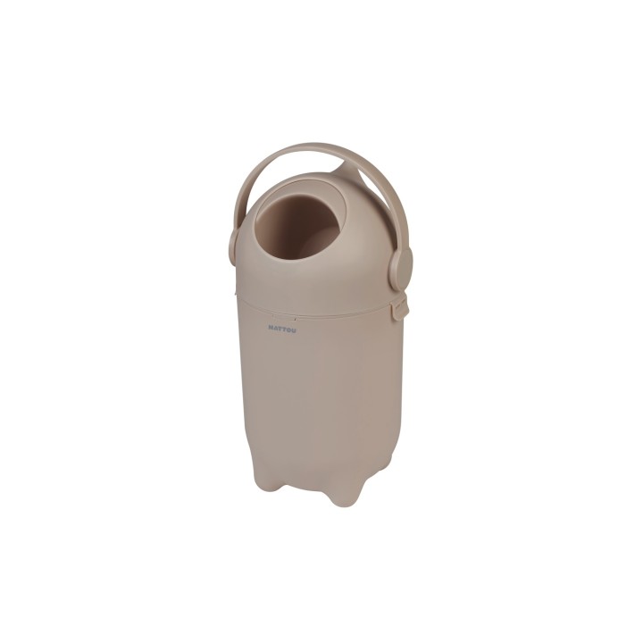 Contenedor de pañales Dropy de Nattou - Taupe detalle 2