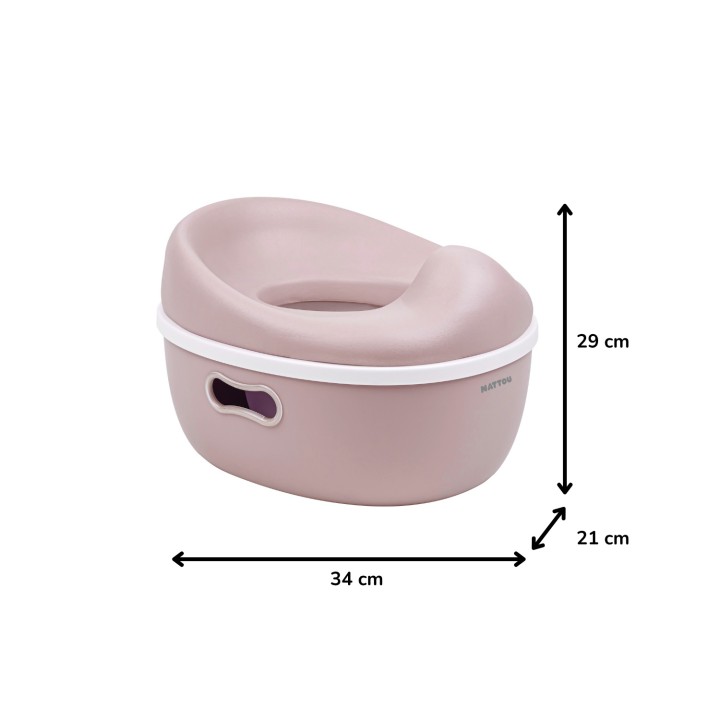Bacio 3 em 1 Care da Nattou - Dusti Pink detalhe 3