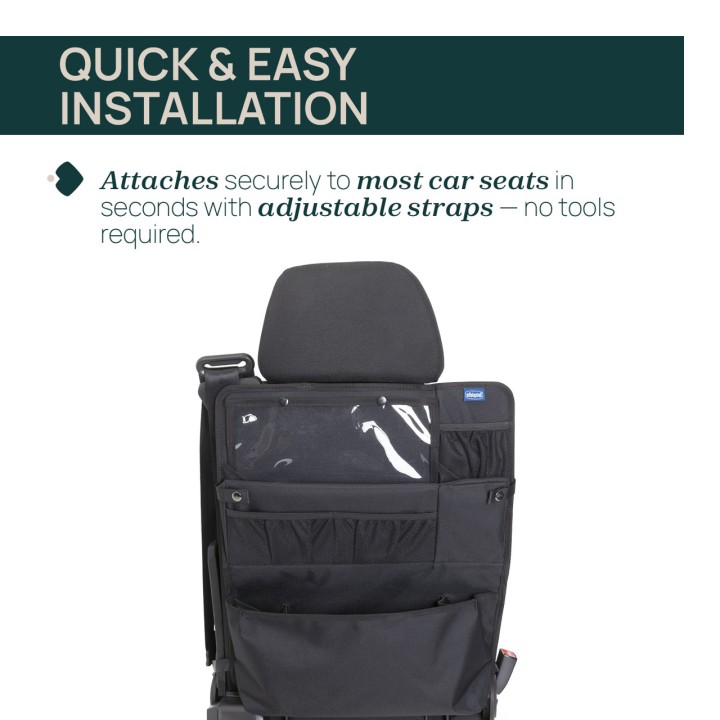 Organizador de automóvel Deluxe da Chicco
