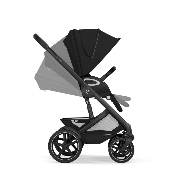 Carrinho de passeio Talos S Lux 2026 da Cybex - Moon Black - vista 4