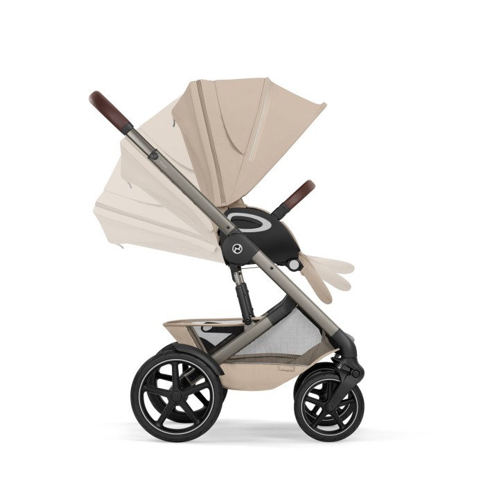 Carrinho de passeio Talos S Lux 2026 da Cybex - Almond Beige - vista 4