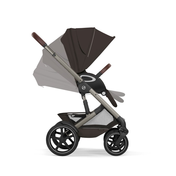Carrinho de passeio Talos S Lux 2026 da Cybex - Chocolate Brown - vista 4