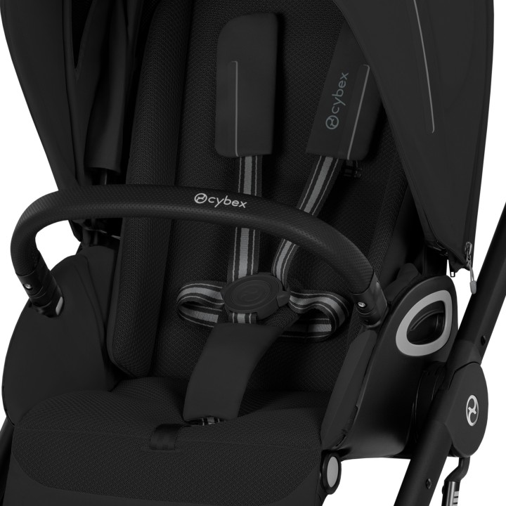 Dúo Talos S Lux 2026 con capazo plegable de Cybex - Moon Black - vista 9