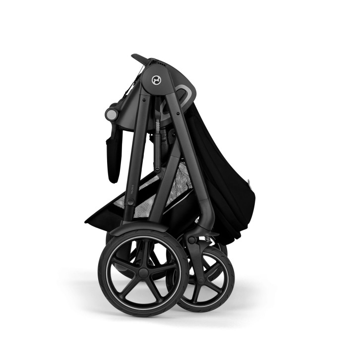 Duo Talos S Lux 2026 com alcofa dobrável da Cybex - Moon Black - vista 11