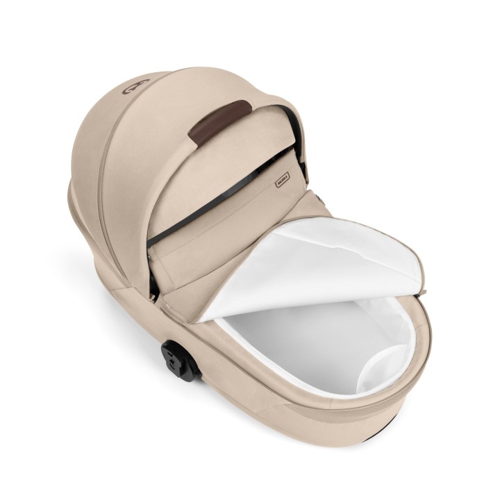 Duo Talos S Lux 2026 com alcofa dobrável da Cybex - Almond Beige - vista 4