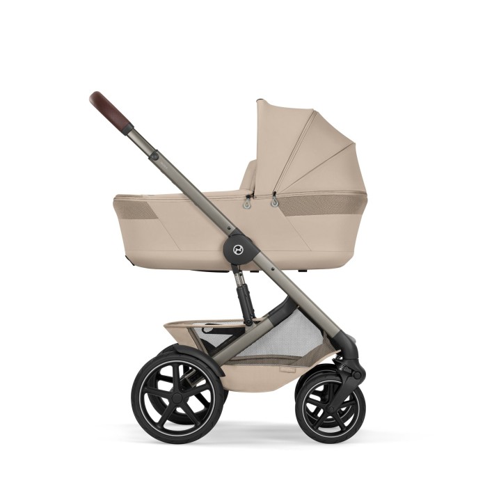 Duo Talos S Lux 2026 com alcofa dobrável da Cybex - Almond Beige - vista 5