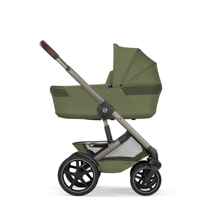 Duo Talos S Lux 2026 com alcofa dobrável da Cybex - Moss Green - vista 5