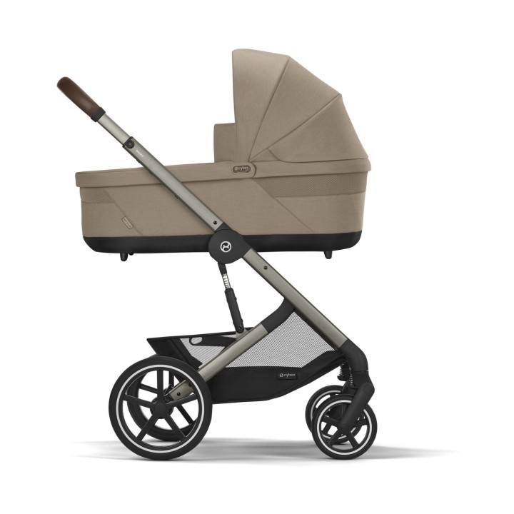 Balios S Lux con capazo Cot S Lux Almond Beige