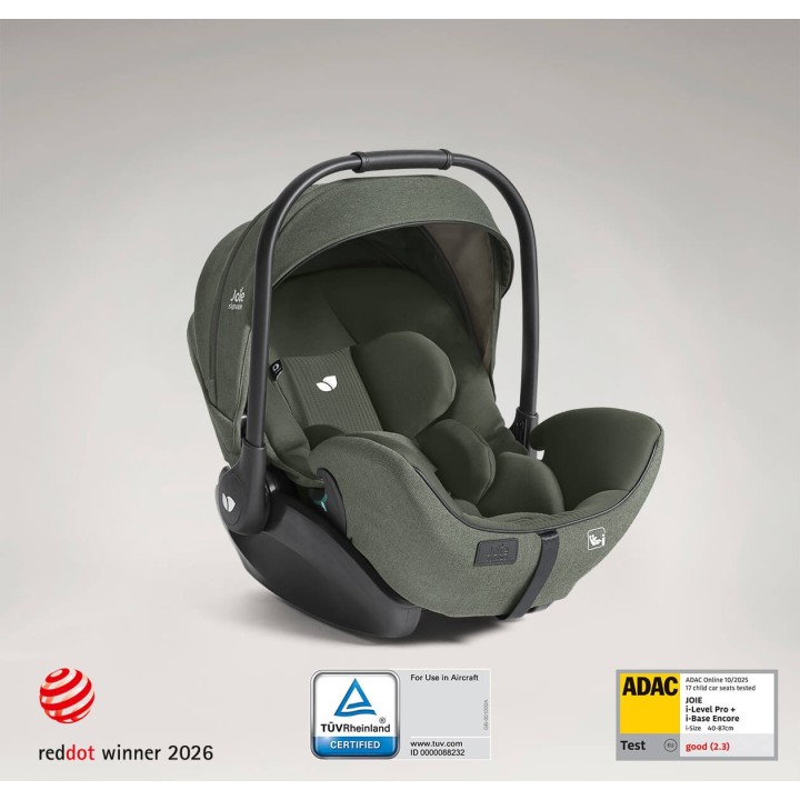 Cadeira auto i-Level Pro Signature da Joie - Evergreen