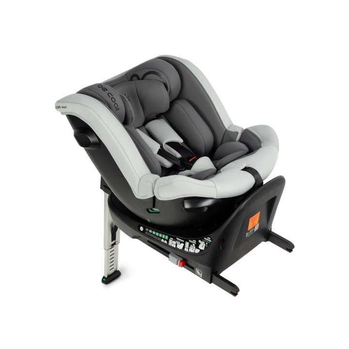 Saturn 2 de Be Cool silla de coche i-Size 40-150 cm - Be Cool Antracita Z14