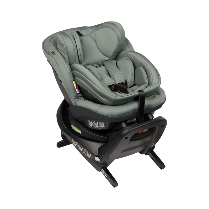 BeSafe iZi Twist B i-Size Dark Edge - BeSafe Meadow Green SoftBreeze