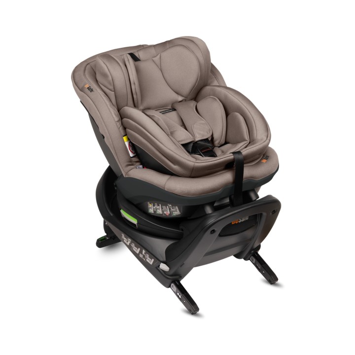 BeSafe iZi Turn B i-Size Dark Edge 360º - BeSafe Dark Sand SoftBreeze