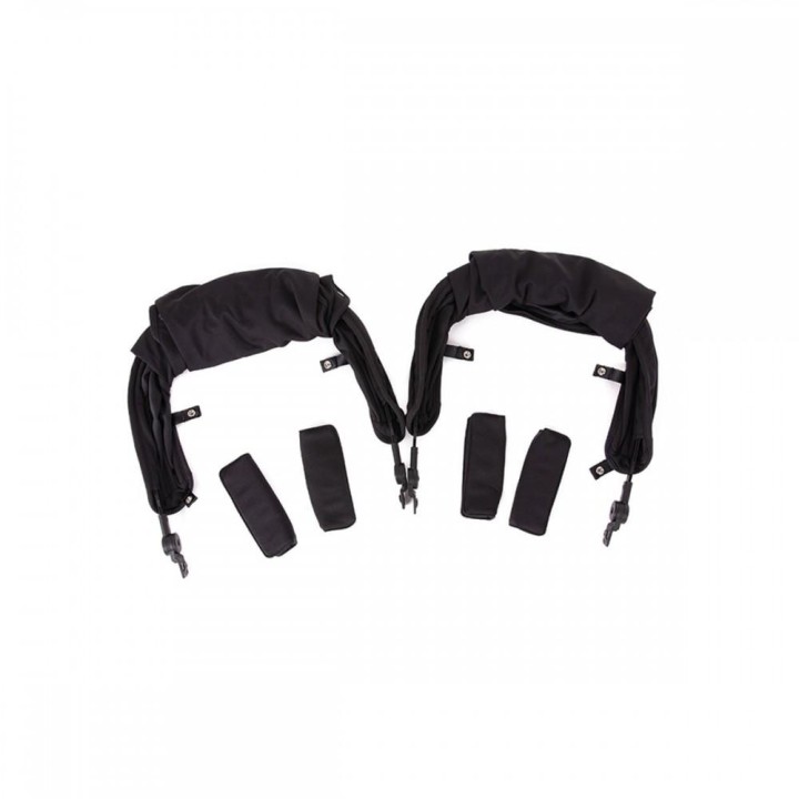 Pack 2 capotas Kuki Twin 2019 Negro de Baby Monsters