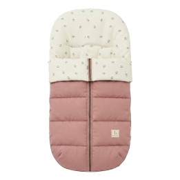 Saco de inverno para carrinho de passeio Iria (rosa) da Bimbidreams
