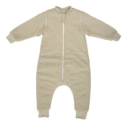 Saco pijama con pies 75 cm Waffle (verde) de Bimbidreams
