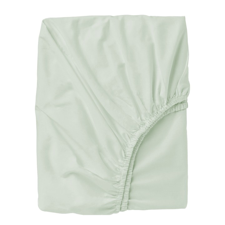 Sábana bajera de algodón para capazo 40x80 (pistacho) de Bimbidreams