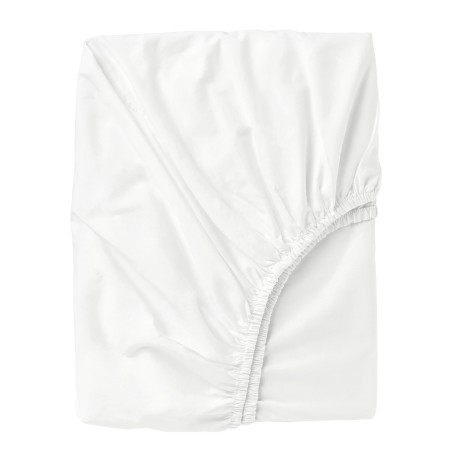 Sábana bajera de algodón para capazo 40x80 (blanco) de Bimbidreams