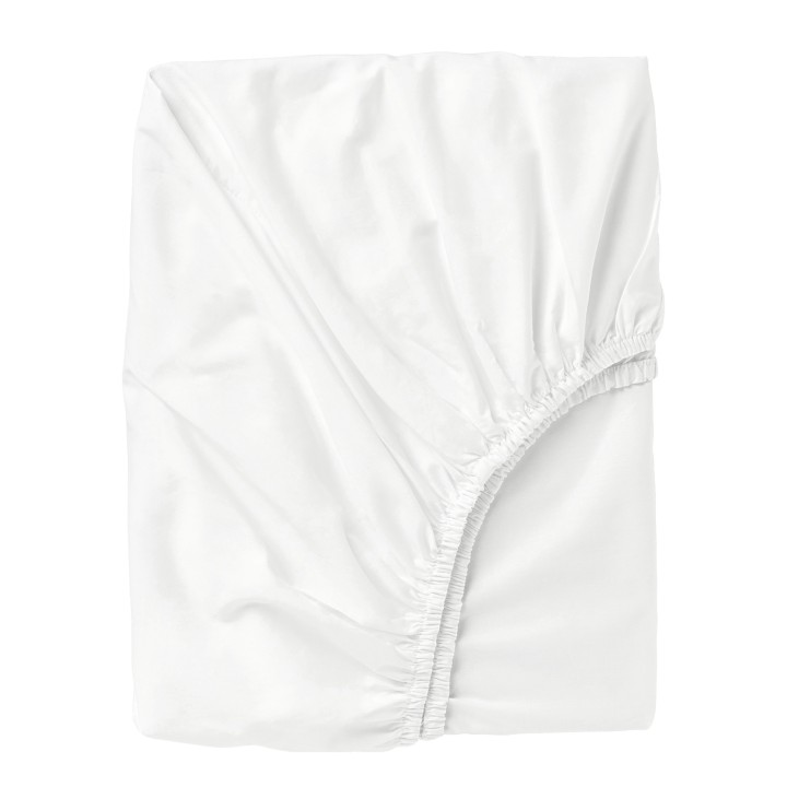 Sábana bajera de algodón para capazo 40x80 (blanco) de Bimbidreams