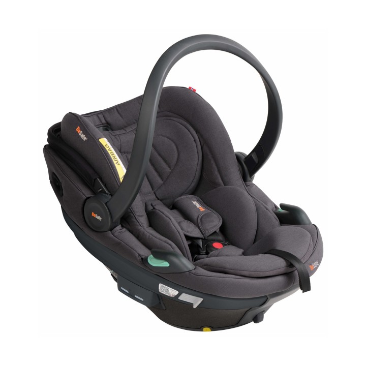 Go Beyond² da BeSafe - Cadeira auto sem base - Dark Grey Melange
