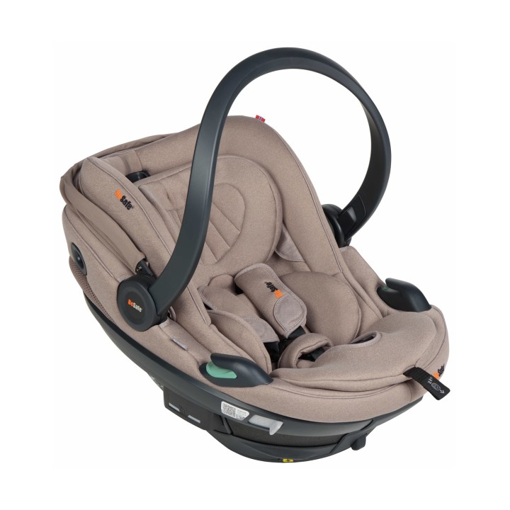 Go Beyond² de BeSafe - Portabebés sin base - Dark Sand SoftBreeze