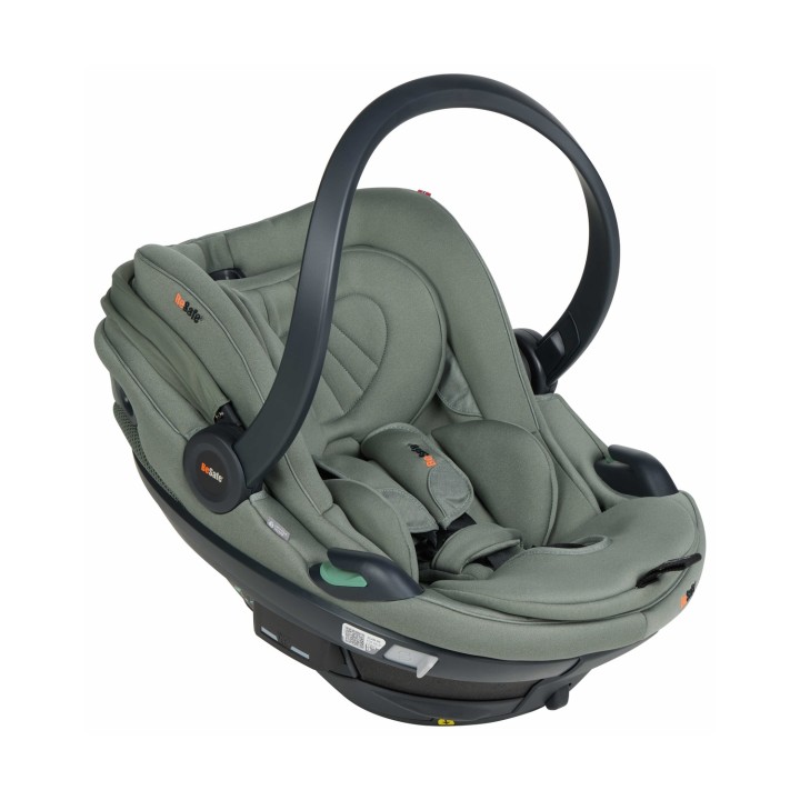 Go Beyond² da BeSafe - Cadeira auto sem base - Meadow Green SoftBreeze