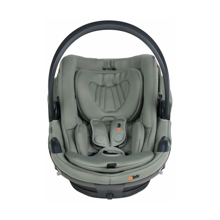 Go Beyond² de BeSafe - Portabebés sin base - Meadow Green SoftBreeze