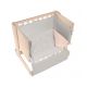 Funda Nórdica + Relleno  para minicuna de BimbiDreams