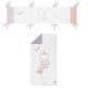 Colcha Reversible + Protector Unicorn de BimbiDreams