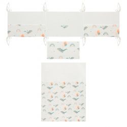 Funda Nórdica + Protector + Funda Almohada Moby de BimbiDreams