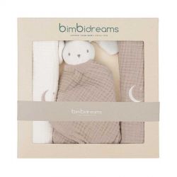 Caja de regalo gasas + doudou de BimbiDreams