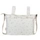 Bolso pañalera crossbody Monet (blanco/rosa) de Bimbidreams