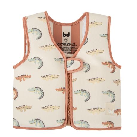 Chaleco flotador bebé 1-3 años Caimán (multicolor) de Bimbidreams